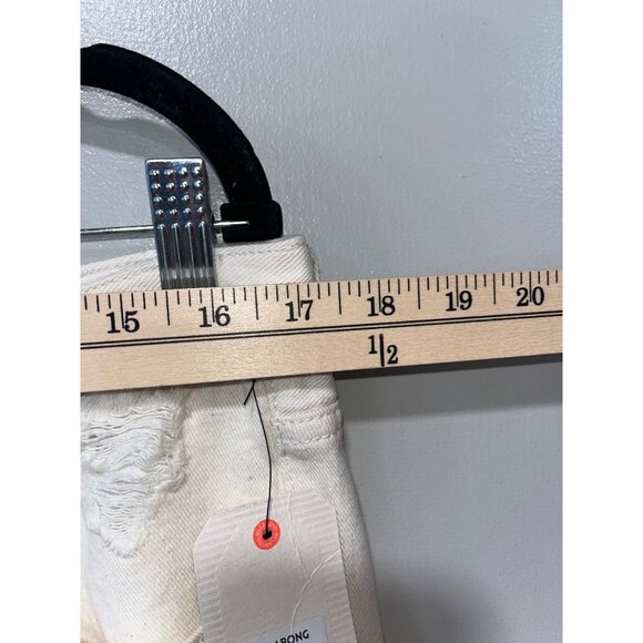 BILLABONG Hey Boy Women's‎ Jeans Size 29 White Distressed NWT - Picture 4 of 11